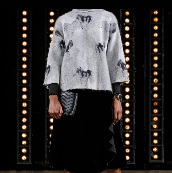 Kate Spade stallions sweater wild ones. Size small - Picture 8 of 8